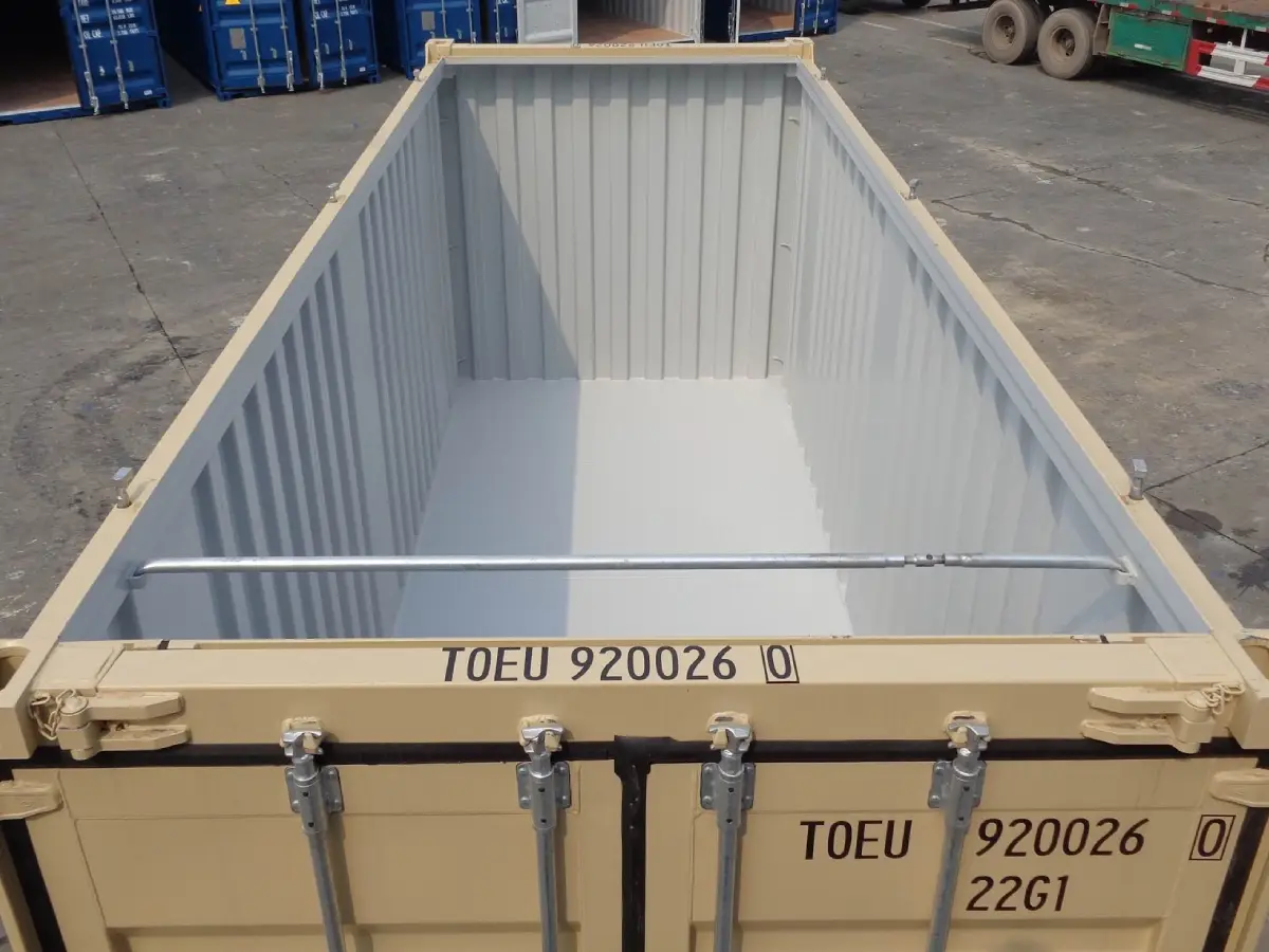 Como fazer cotação de container com abertura de topo? - Container S/A