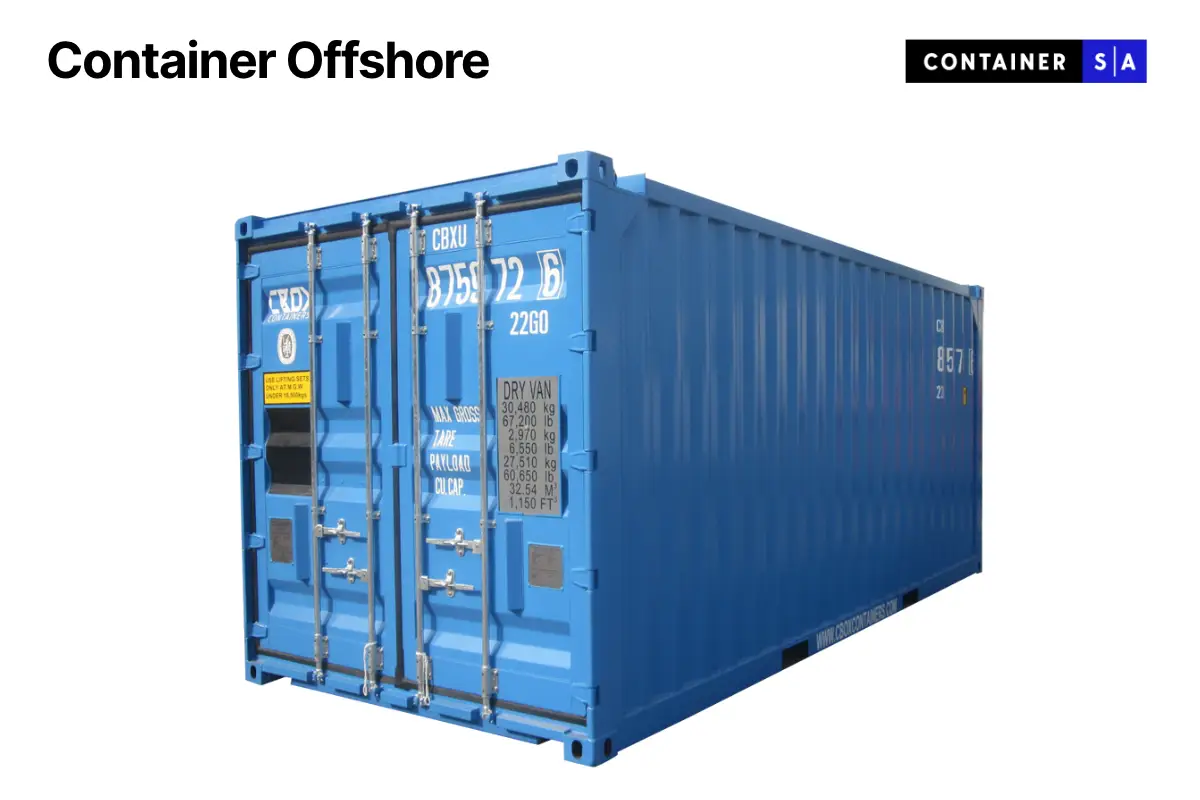 Container offshore venda locação preço especial