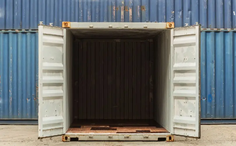 container para armazenamento