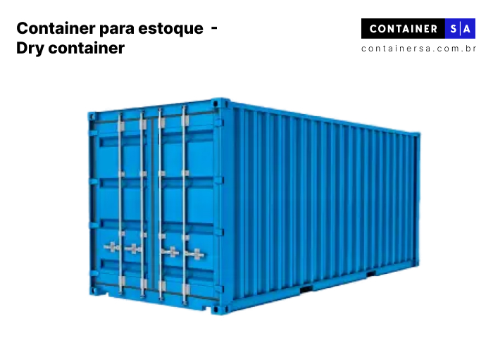 Container para estoque dry container - Container SA