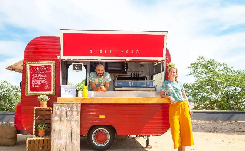 container para food truck lanches