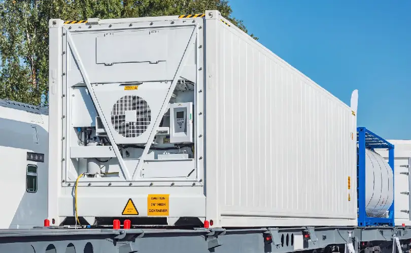 O que é um container refrigerado (reefer)?