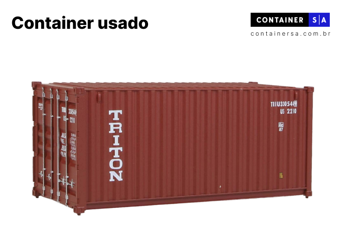 Container usado e suas vantagens
