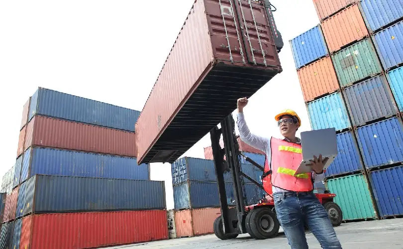 container usado inspeção