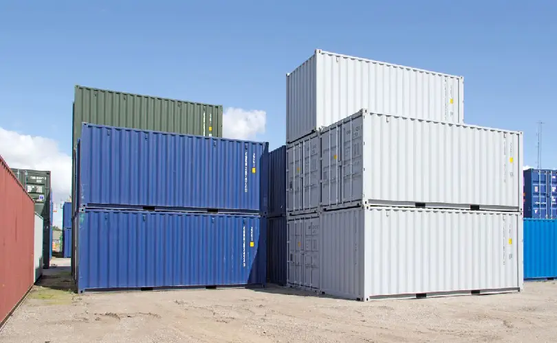 tamanho container 20 pés